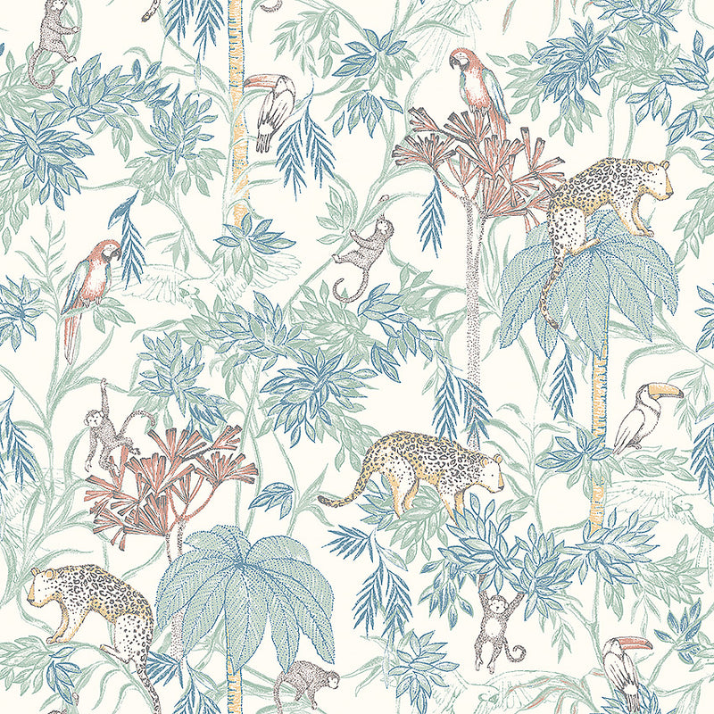 Wild Jungle - Newbie Wallpaper - 2 Colours