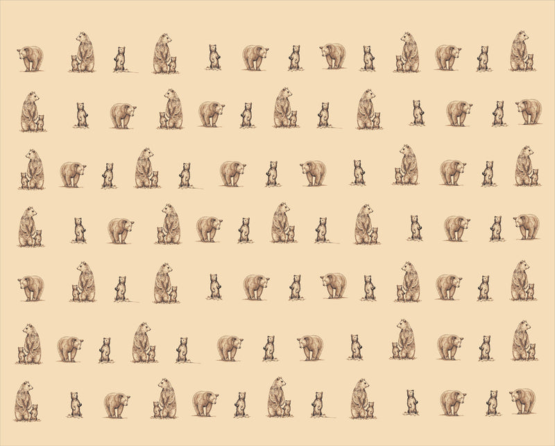 Winter Bear - Custom Mural NZ-Wallpaper