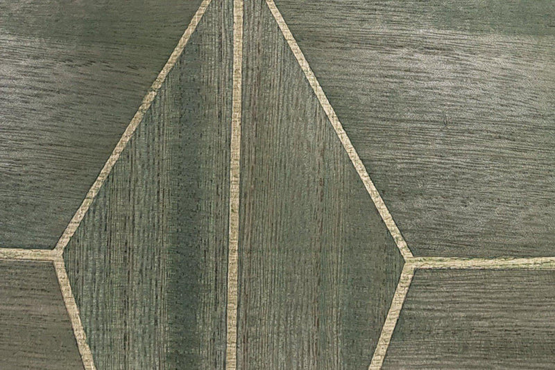 Wood Veneer Wallpaper  - Willow/Gold