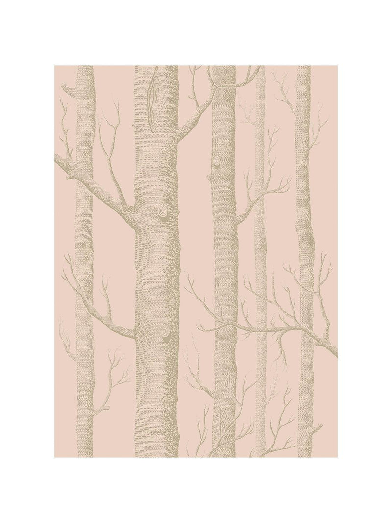 Woods Wallpaper - Blush