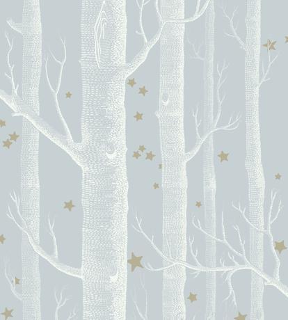 Woods and Stars Wallpaper - 7 Colours
