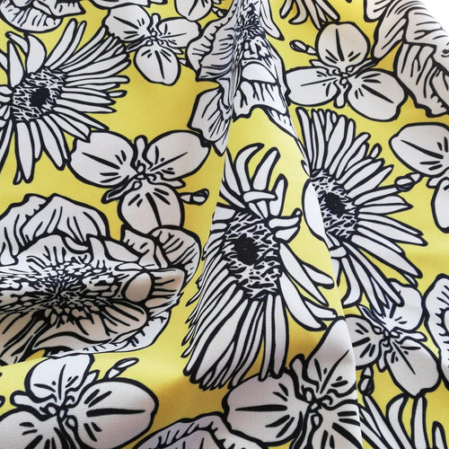 Yellow Mackenzie Country Fabric - New Zealand Designed Fabric