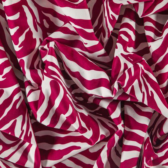 Zebra Velvet - 3 colours NZ-Fabric