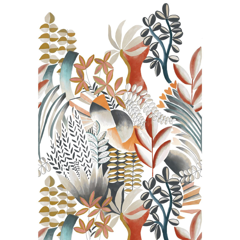 artemis wallpanel mural wallpaper orange nz