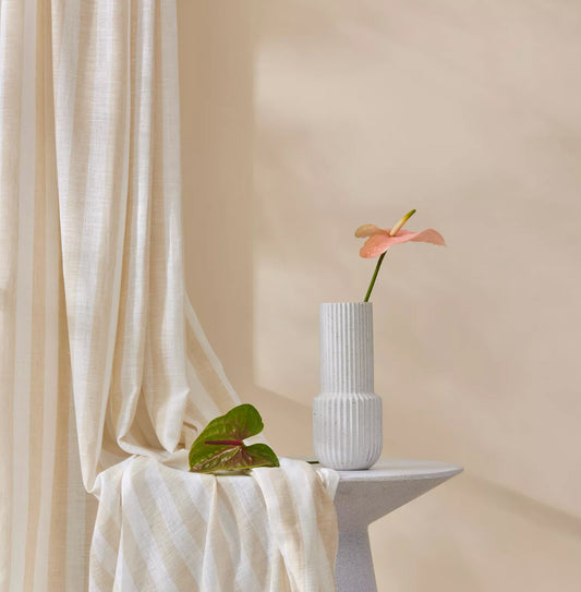 Bronte Curtain Fabric - 6 Colours