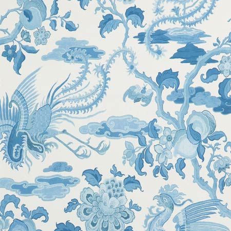 Chifu Chinoiserie Wallpaper  - 5 Colours