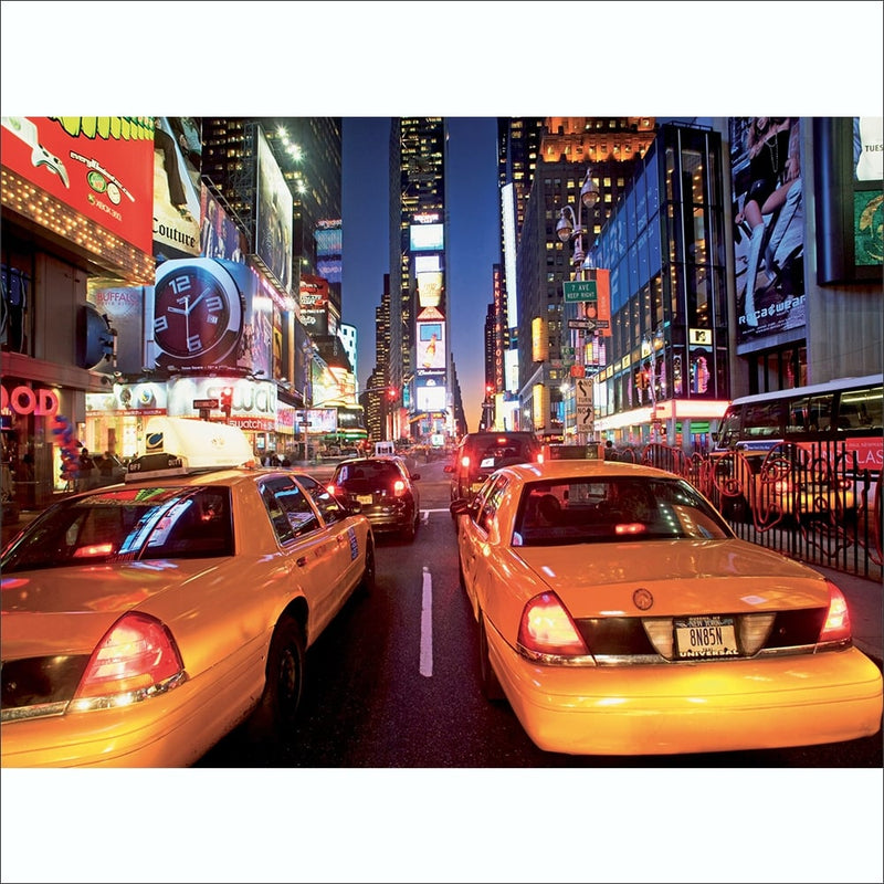 New York Taxis - Mural Wallpaper