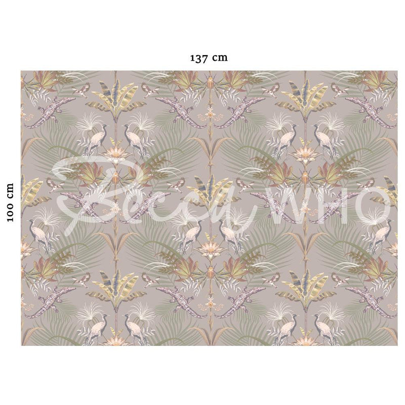 Crocodilia Fabric - 4 Colours