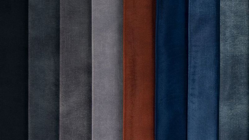 Napoleon Velvet Curtain Fabric - 16 Colours
