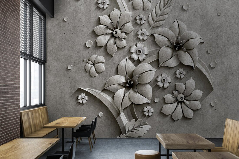 Relief Wallpaper Mural
