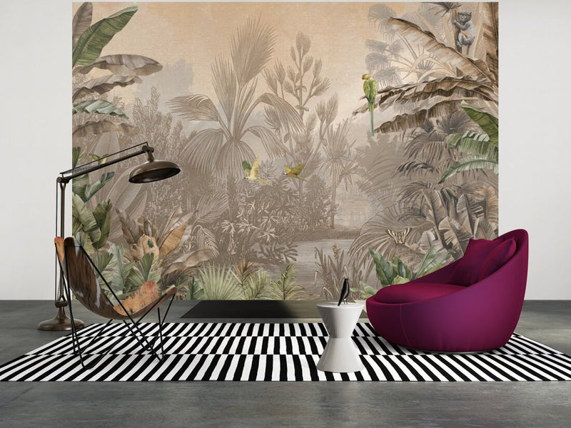 Cuba Tropics - Wallpaper Mural