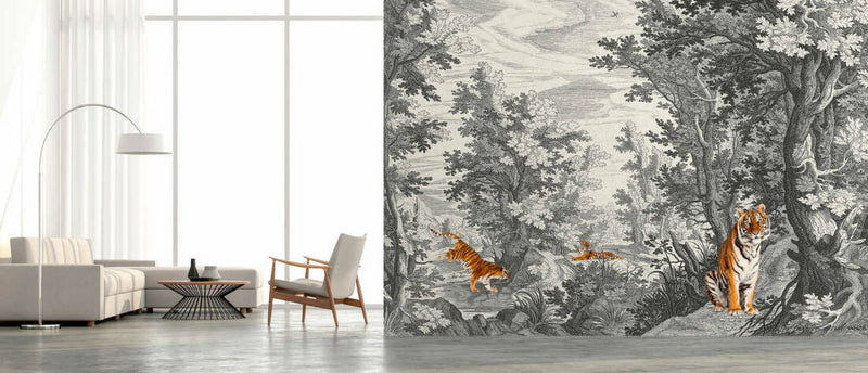 Fancy Forest Mural Wallpaper