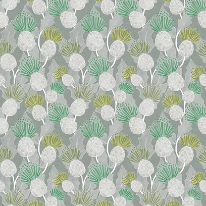 Reyne Thistle Fabric - Pine