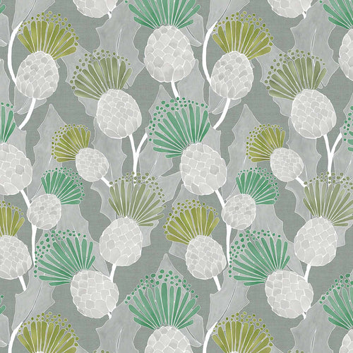 Reyne Thistle Fabric - Pine