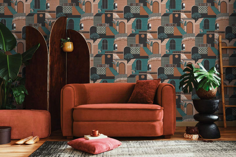 Medina Wallpaper - 4 Colours