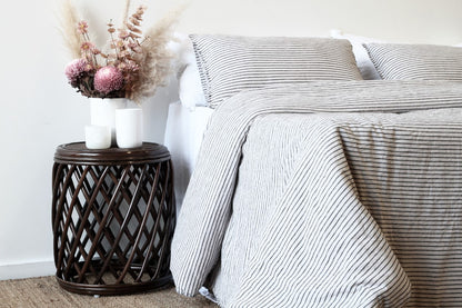 Galaxy Barrel Cane Side Table SALE - PICK UP ONLY
