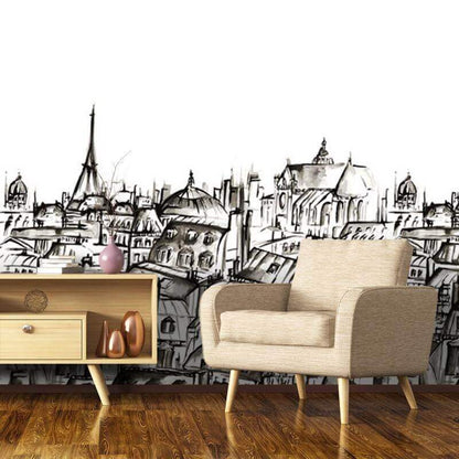 Grands Boulevard Wallpanel Mural Wallpaper - 2 colours