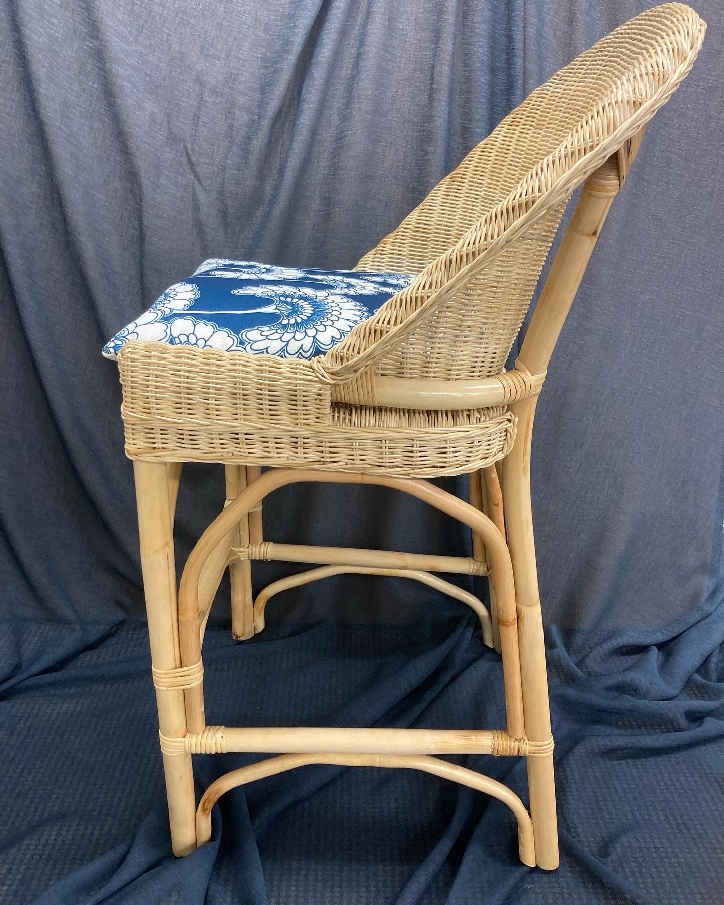 Le Jardin Cane Bar Stools - SALE - LAST ONE!