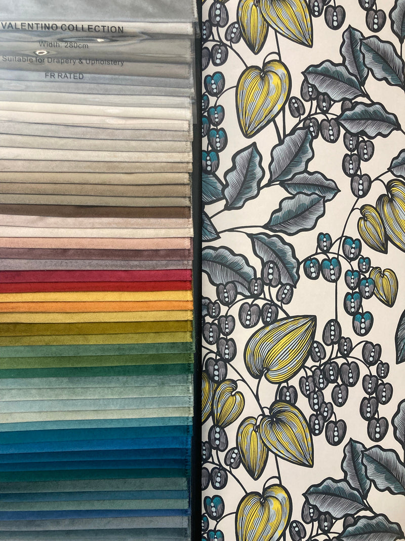 Valentino Velvet Wide Fabric -  53 Colours