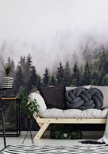 Forest Mist - Wall Mural