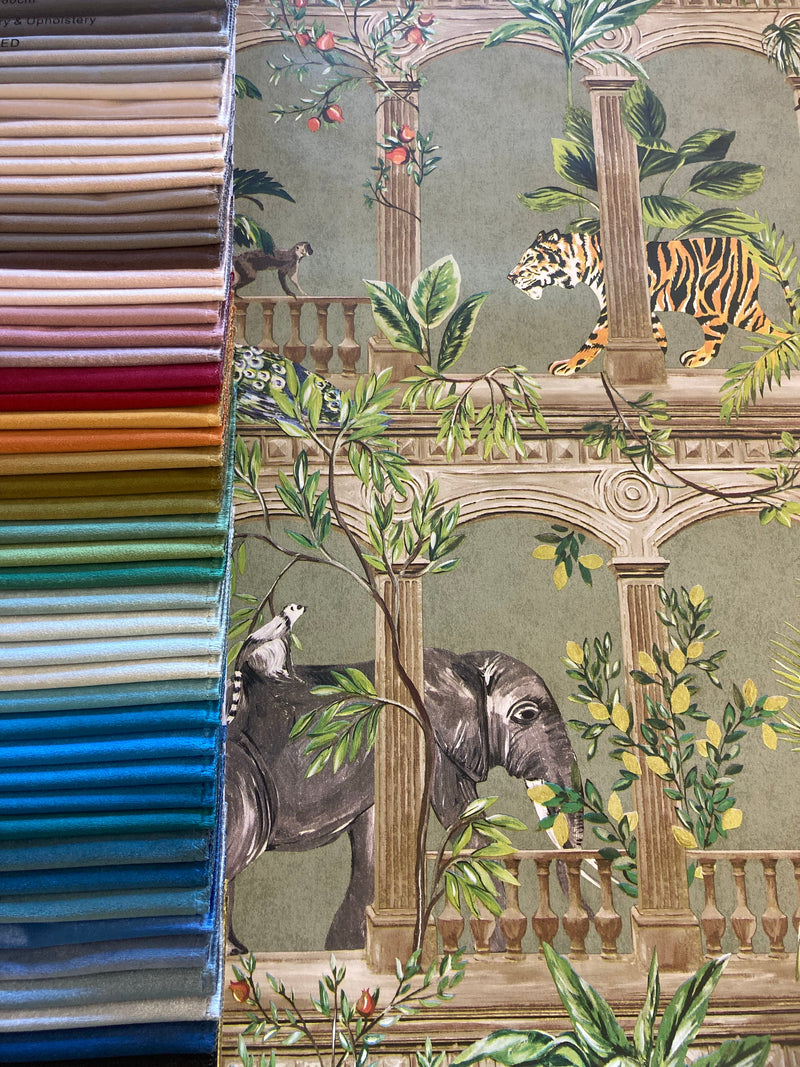 Valentino Velvet Wide Fabric -  53 Colours
