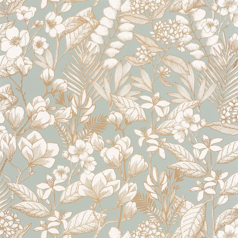May Flower Power Wallpaper - 6 Colours