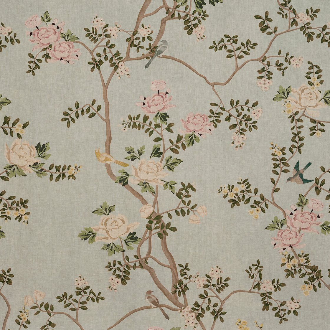 Sakura Curtain Fabric - 3 Colours