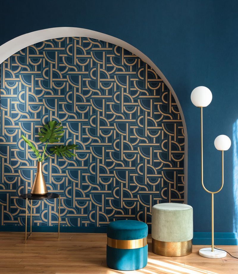 Impass Art Deco Wallpaper