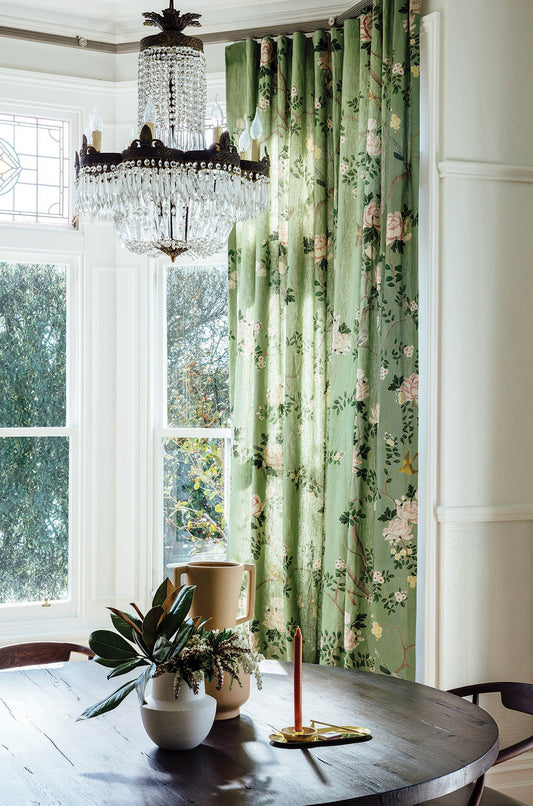 Sakura Curtain Fabric - 3 Colours