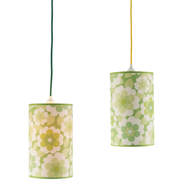 Vintage Wallpaper Light Shades