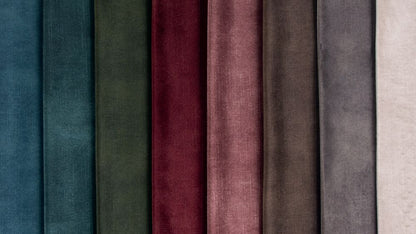 Napoleon Velvet Curtain Fabric - 16 Colours