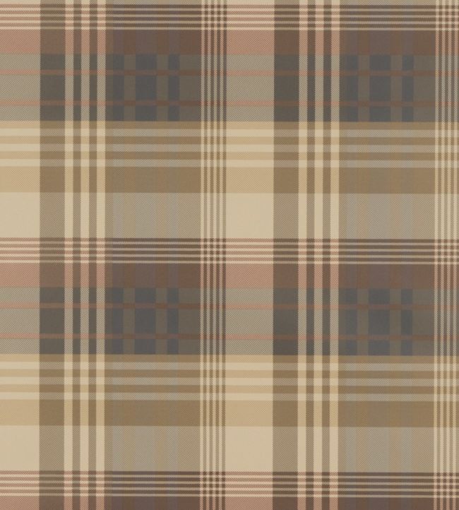 Mulberry Ancient Tartan Wallpaper - 6 Colours