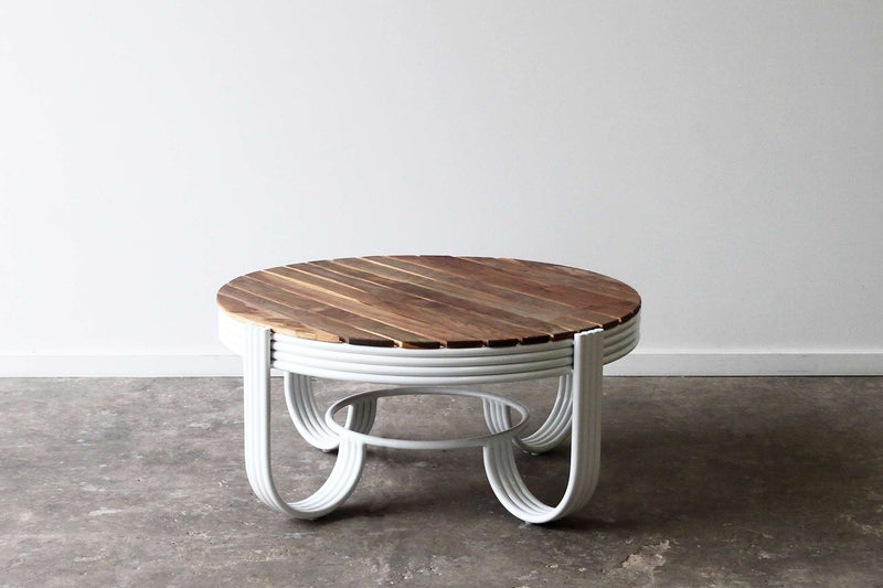 Pretzel Table - Teak Top