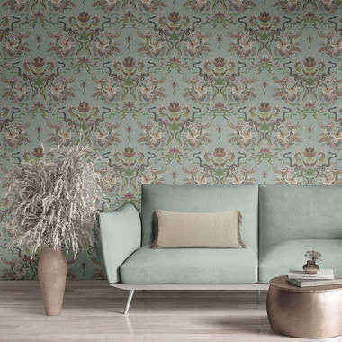 Serpentwined Wallpaper - 3 Colours