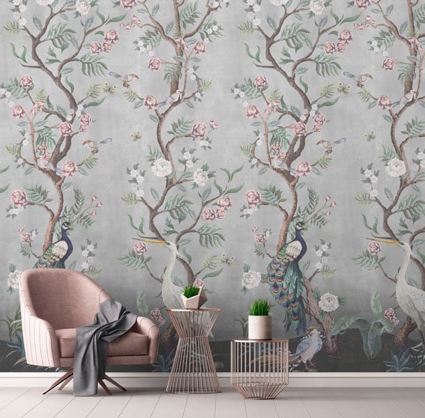Kubla Khan Hybrid Mural Wallpaper - 6 Colours