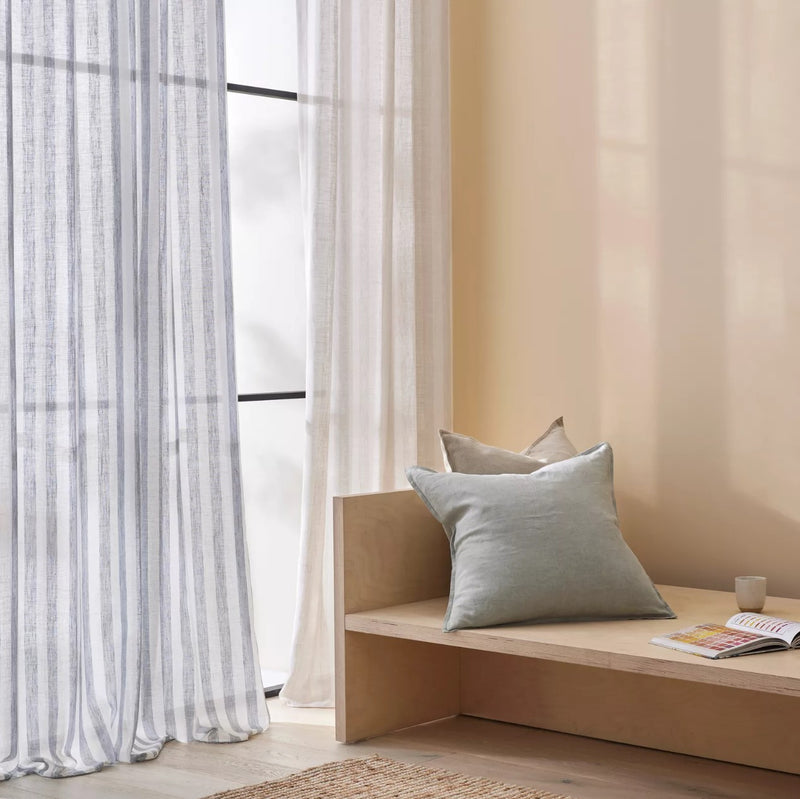 Bronte Curtain Fabric - 6 Colours